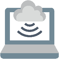 Assisted WiFi roaming laptop signal