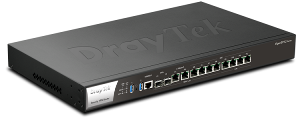 Nový výkonný 10G router: Vigor 3912